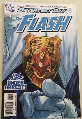 THE FLASH #4 (BAND 3) HELLSTER TAG, CVR MANAPUL, BUCCELLATO, DC COMICS, SEPT 2010