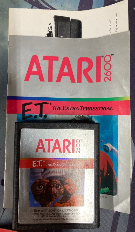 Star Raiders, Phoenix, E.T., Pac-Man, Demons to Diamonds - Atari 2600 w/ Manuals - Image 3 of 4