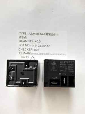 5pcs New ZETTLER relay 40A AZ2100-1A-24DE 24VDC