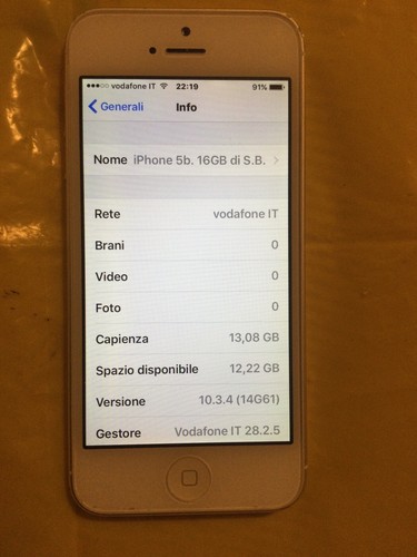 Apple iPhone 5 Silver 16GB (LEGGERE DESCRIZIONE) - Foto 10 di 21