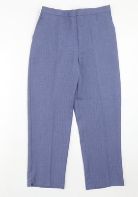 Arista Damen blau Polyester Hose Größe 14 Regular