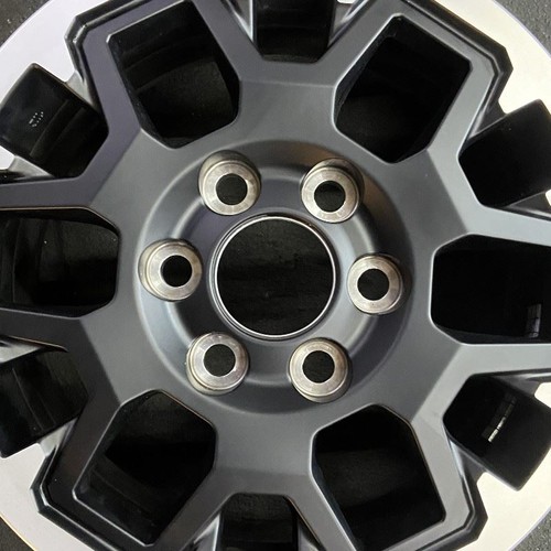 Toyota Machined Black Tacoma Wheel 17x7.5 2024-2025 Rim OEM Factory 10638 - Picture 2 of 12