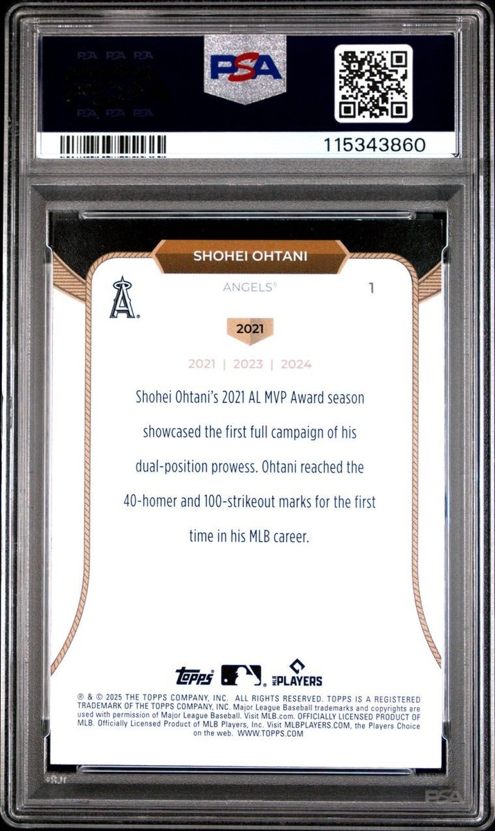 Topps - 【新品未開封】大谷翔平 2025 Topps the Club: 3X MVP 2025 Topps Welcome to the Club: 3X MVP