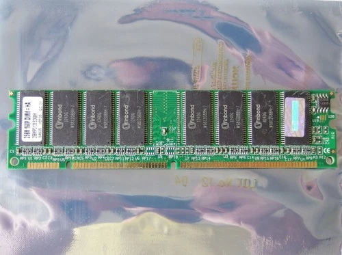 Transcend 8/16/32Mx64/72 256MB PC133 168-pin DIMM SDRAM