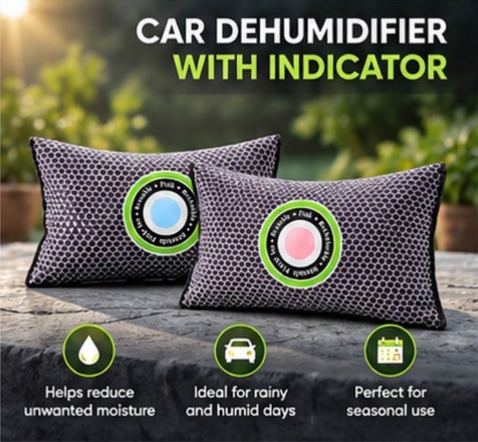 Avilo - Car Dehumidifier - Moisture Absorber - Set of 2 - Grey - Image 3