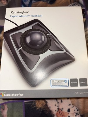 Kensington Wired Expert Trackball Mouse Sealed A12335C In Box Unopened