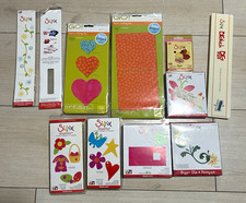 Huge Craft Die Lot Sizzix Big Shot Bigz Sizzlits AccuQuilt GO Fabric Cutting