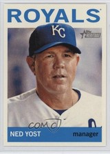2013 Topps Heritage Ned Yost #121 7tw