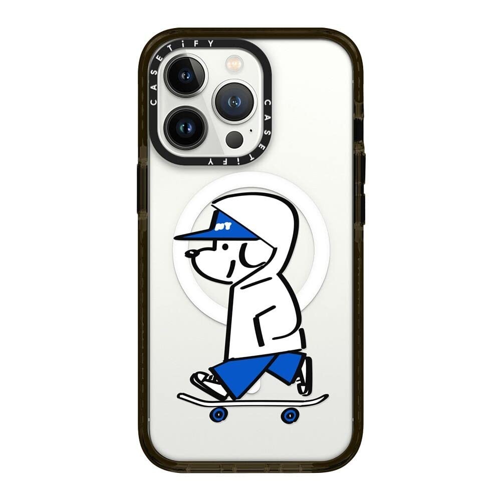 CASETiFY MagSafe Impact Case for iPhone 13 Pro with Skater JOHN Hello My Friend 04 Design