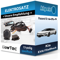 FüR Kia EV6 FließHeck 10.2021-Jetzt Towtec E-Satz 13Polig Fahrzeugspezifisch Neu