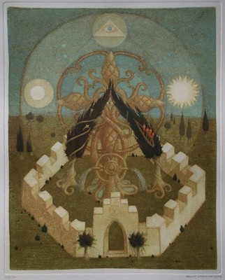 Ernst STEINER (1935-2024) Freimaurer Festung.