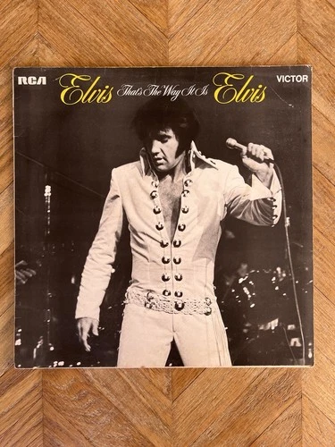 VINTAGE RCA ELVIS THATS THE WAY IT IS ORIGINAL VINYL RECORD VICTOR 1971