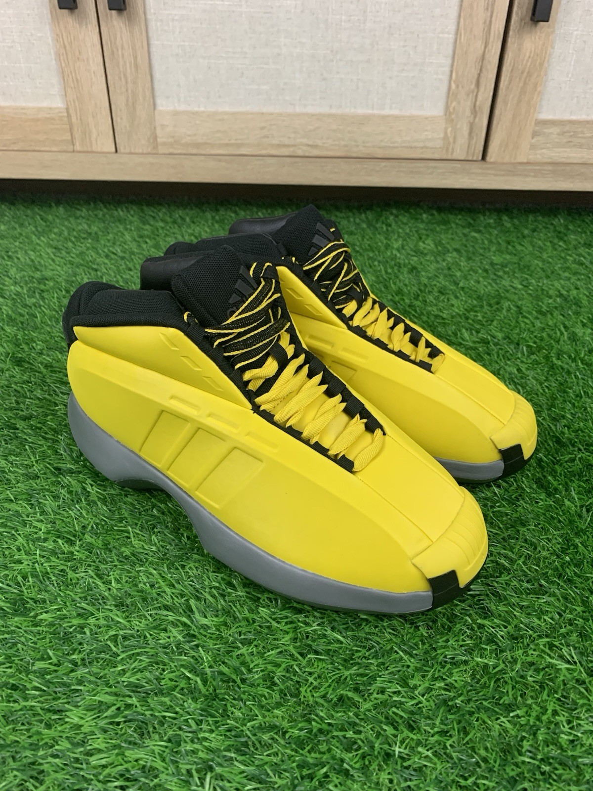 Adidas Crazy 1 Sunshine Size 8 Mens Basketball Shoe New (No 
