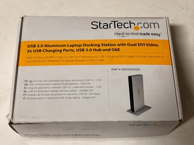 USB 3.0 Aluminum Laptop Docking Station | StarTech.com