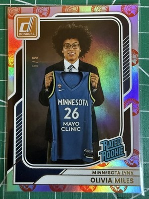 Olivia Miles WNBA RC Donruss 2026 FOTL Team Logo Holo /9 SSP - Make an offer!
