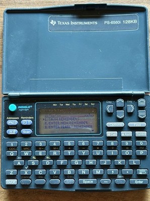 Texas Instruments PS 6560i - 128KB - neue Knopfzellen