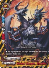 Violent Dragon, Boralios - BT02/0085 - C Near Mint Buddy Fight Set 2 Cyber Ninja