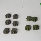 1/18 Action Figure Lot Backpack Accessories Custom Fodder 3.75 Star Wars GI Joe