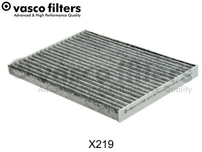 Innenraumfilter VASCO FILTERS DAVID VASCO X219 Aktivkohlefilter für NISSAN 1 J10