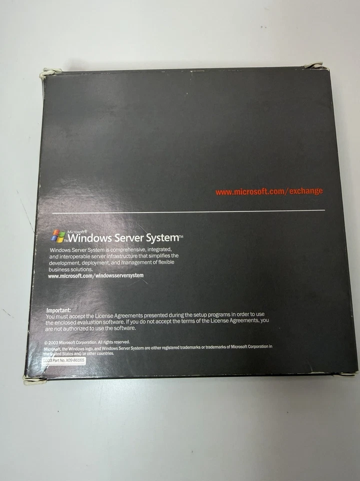 Vintage Microsoft Exchange Server 2003 Evaluation Kit – 6 Disc Box Set - Image 2 of 4