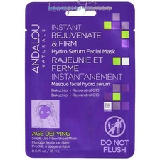 Andalou Naturals Instant Rejuvenate and Firm Hydro Serum Facial Mask 0.6oz
