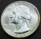 1946-S Washington Quarter — photo from another recent sale