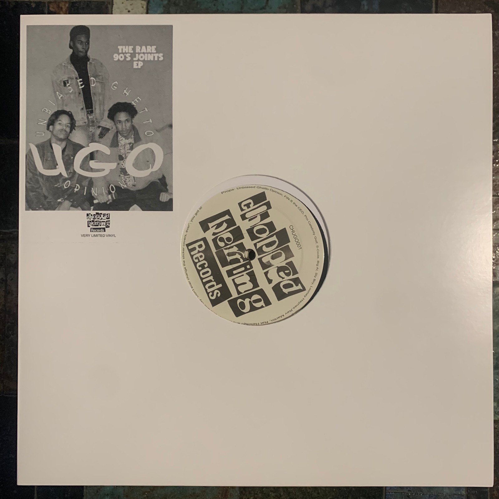 UGO - The Rare 90s Joints - Vinyl LP MINT (90s Hip Hop)