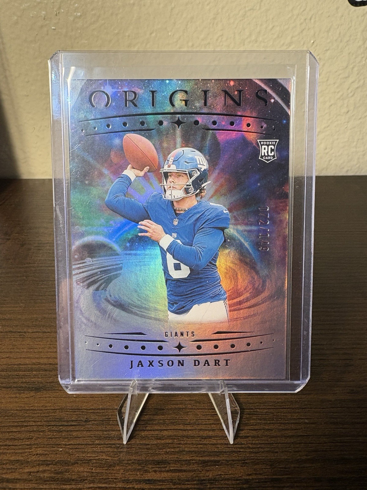 2025 Panini Origins Jaxson Dart #145 (RC) Holo Silver /149