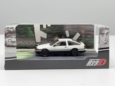 HJ 1:64 Toyota Sprinter Trueno GT Apex AE86 Initial D Fujiwara Takumi Diecast