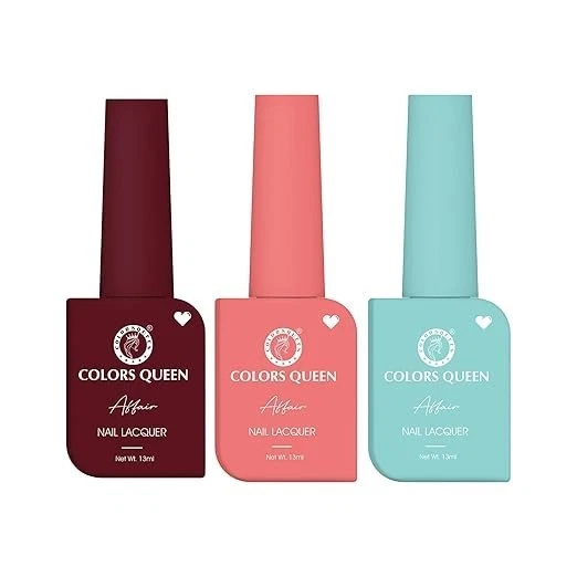 Colors Queen Affair Nail Polish - 20 - Tangy Tango, 13ml | Rich Pigments...