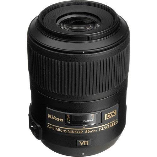Nikon Micro NIKKOR 85mm f/3.5 DX G SWM AF-S VR IF M/A ED Lens for