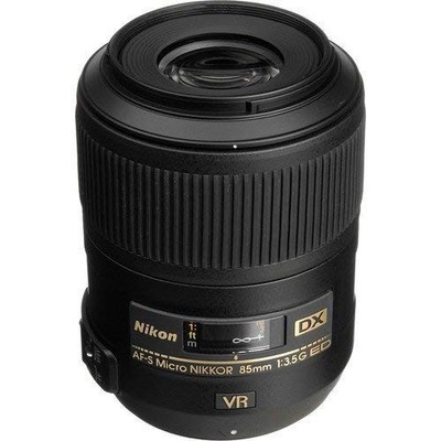 ■ほぼ新品■ Micro NIKKOR 85mm f/3.5G ED VR Nikon 85mm F3.5 G Ed Dx Vr Af-s Micro-nikkor Macro Impecável