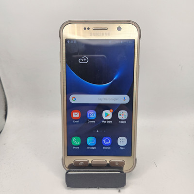 Samsung Galaxy S7 Active G891A Smartphone (AT&T Unlocked) - 32GB Gold #1677