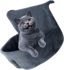 Plush Cats Hammock Bed Large Hanging Hammock Sleep Bed Warm Pet Bed