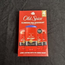 Old Spice Swagger Scent Boosted Aluminum Free Deodorant, 3 oz, 4-pack