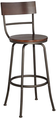 Langdon Bronze Swivel Bar Stool 29" High Industrial for Kitchen Counter Island - Picture 2 of 8