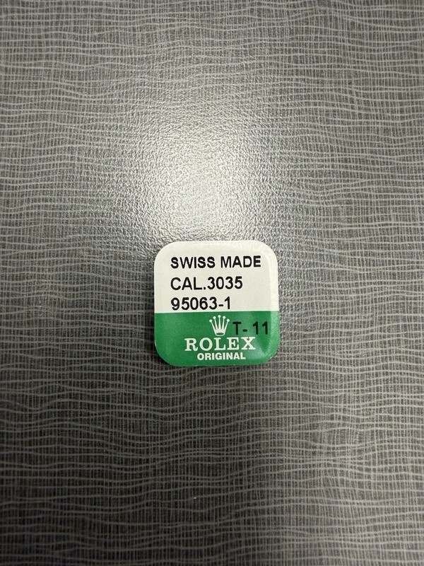 Rolex Authentic CAL 3035 95063-1 Lower Rotor Jewel Factory Sealed New