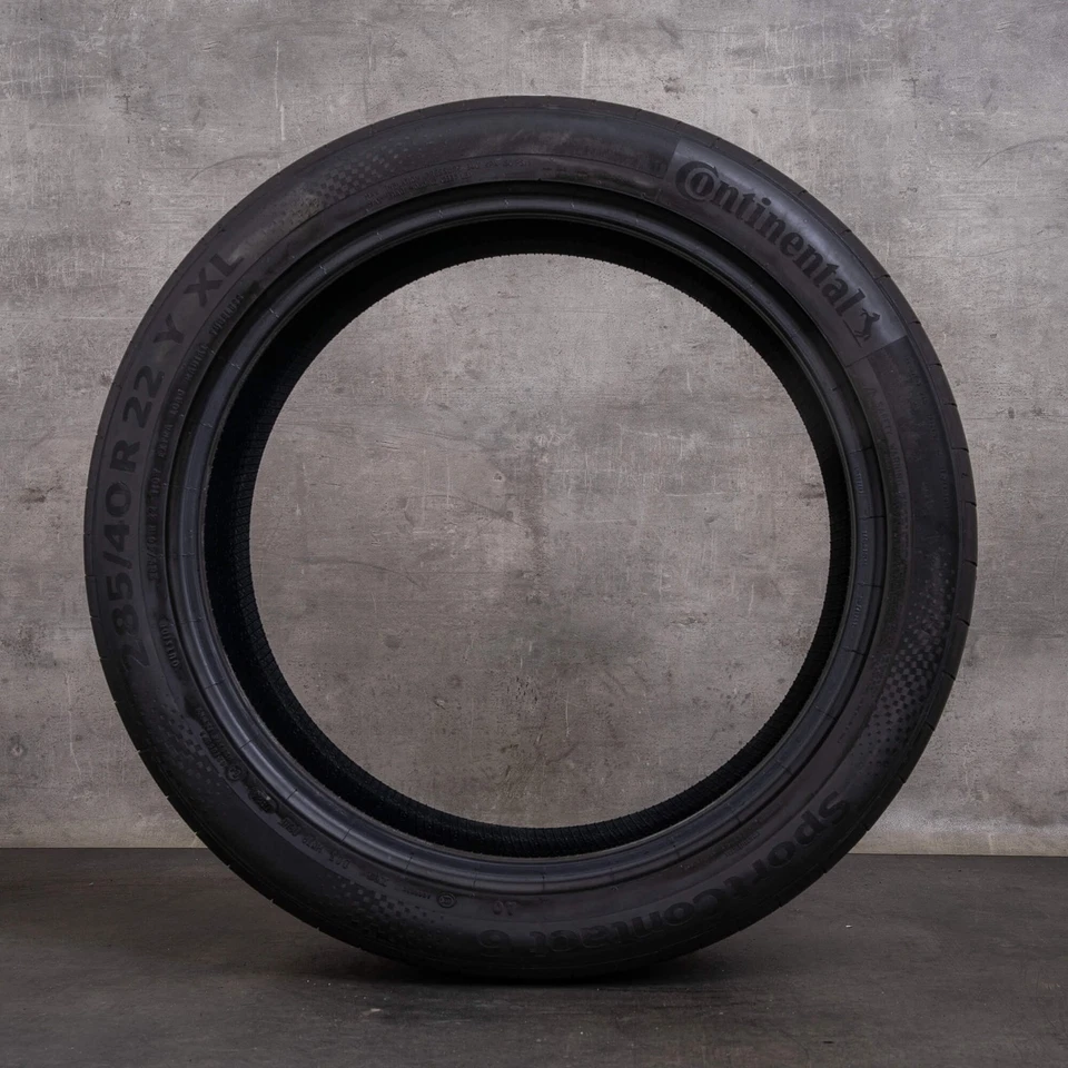 2x 285/40 R22 110Y Continental SportContact 6 AO DOT 0824 4 mm Sommerreifen - Bild 2 von 2