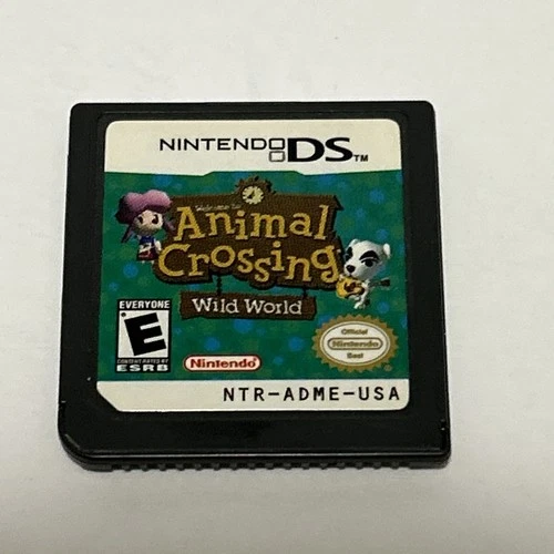 New Listingfor 3DS 2DS NDSI NDS NDSL Lite Tested DS Game Card Animal Crossing Wild World