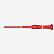 Witte Pro Wittron VDE Precision Slotted Screwdriver, 3.0 x 75mm