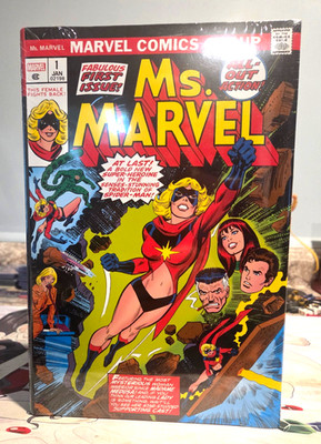 Captain Marvel, Ms. Marvel: A Hero is Born Omnibus (2019) Rare OOP DM Cover, New