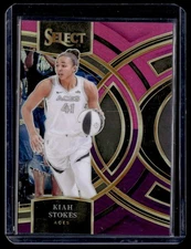 2024-25 Panini Select WNBA Pink Purple Kiah Stokes 36/99 #179