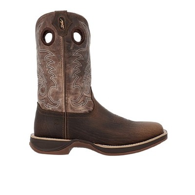 Durango Rebel UltraLite Square Toe Pull On Cowboy  Mens Brown Casual Boots DDB05