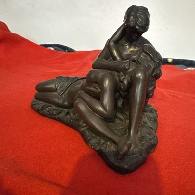 MÄNNLICH UND WEIBLICH LIEGENDER AKT FIGUR STATUE