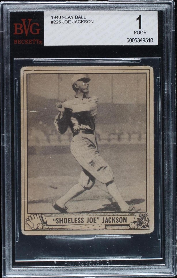 1940 Play Ball - Joe Jackson #225 for sale | eBay