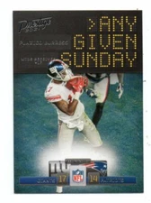 plaxico burress new york giants 2021 prestige any given sunday ags-pb