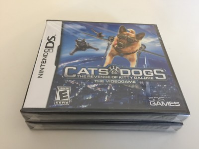 Cats & Dogs: The Revenge of Kitty Galore - The Videogame (Nintendo DS, 2010) NEW