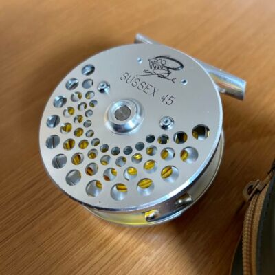 ケンサワダ　サセックス SUSSEX45 Fly Reels KEN SAWADA fly reel Sussex 45 used with case KEN SAWADA