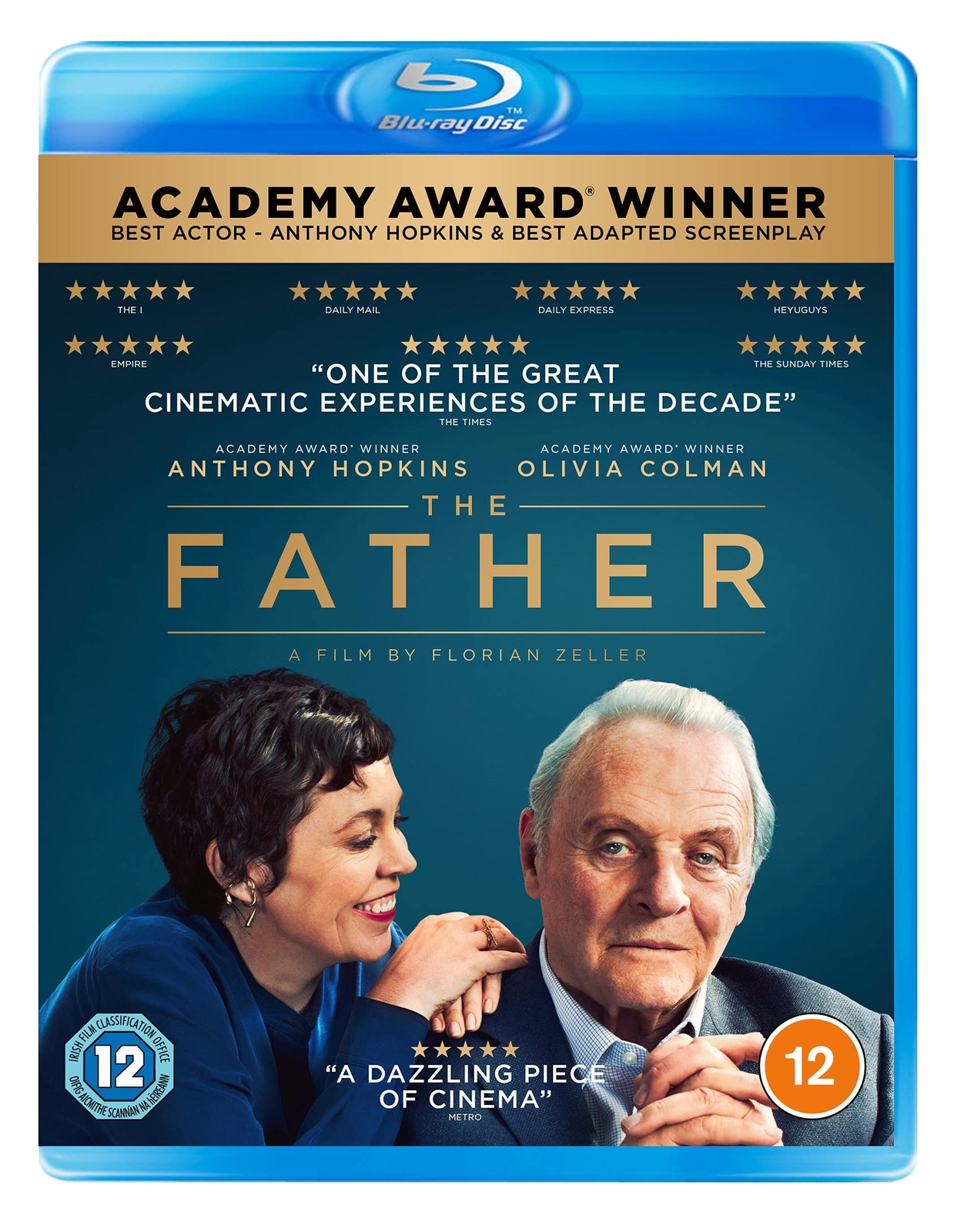 The Father (Blu-ray) Anthony Hopkins Olivia Colman Rufus Sewell Imogen Poots