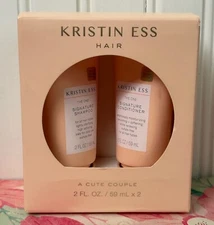 KRISTIN ESS HAIR SIGNATURE SHAMPOO & CONDITIONER SET 2 OZ TRAVEL SET NEW IN BOX